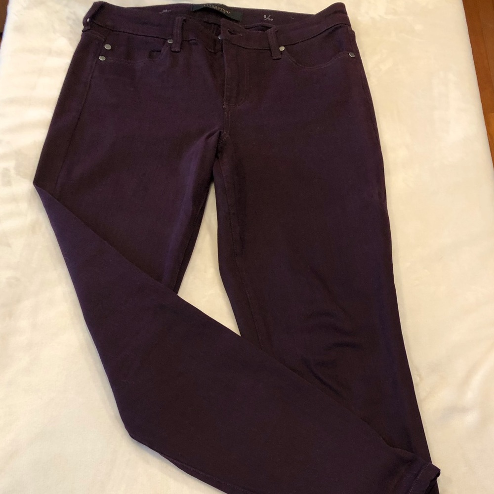 Liverpool Jeans Company Plum Skinny Jeans, Size 8/29